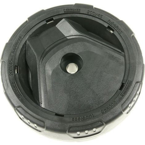 Kärcher – Roue de remplacement pour nettoyeur haute pression – Ø 200 mm – Plastique robuste pour surfaces irrégulières – 55150710 (1/2)