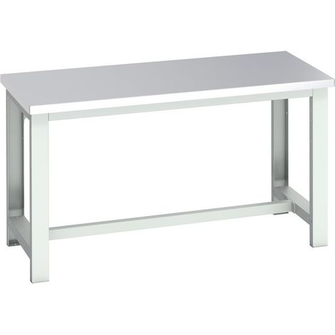 Bott 41003636.16V Cubio Basic Bench, Stainless Steel Clad Top 1500 x 750mm