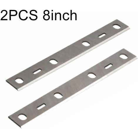 2/4 lames de rabot de 8 pouces (210 x 22 x 1,8 mm) réversibles, outils de coupe pour rabot à bois compatibles avec Woodstar PT85, Kity PT8500 et Scheppach HT850