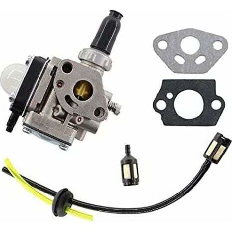Carburateur Kawasaki TH43 TH48 pour tondeuses à gazon – Filtre à essence universel et joints inclus – Performance fiable (1/4)