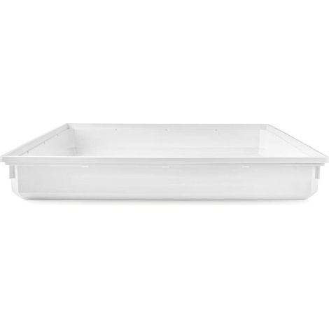 Nedis Multipack Tropfschale für Waschmaschine / Kunststoff / Weiss / 70 x 70 x 10 cm / 5 Stück - 5 Stück