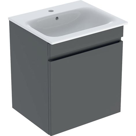 Geberit Renova Plan ensemble lavabos avec meuble sous lavabo, 1