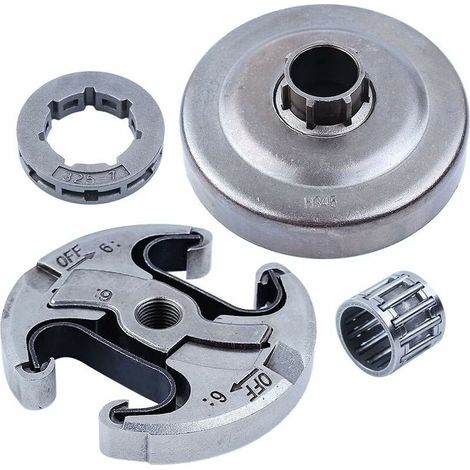 325"-7T Tambour d'embrayage Embrayage Assy Pignon Jante Roulement à aiguilles kit pour Husqvarna 340 345 346XP 350 351 353 445 450 E Tronçonneuse 578097901 (1/5)