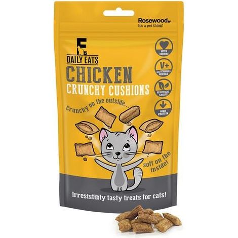 Rosewood  Crunchy Chicken Cushions 60g - PK 12 - 265645 (1/3)