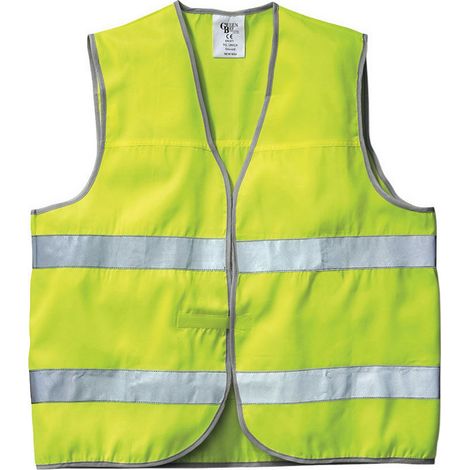 Gilet Alta Visibilita Giallo Omologato