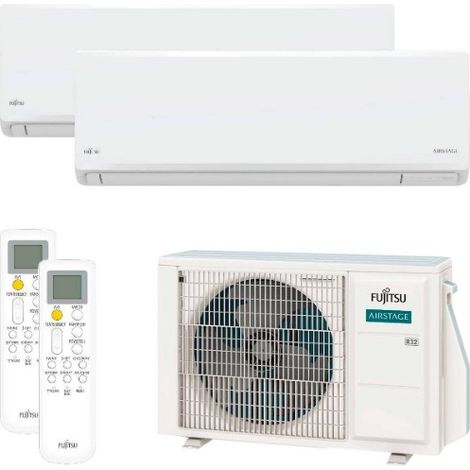 Aire acondicionado multisplit 2x1 ASY25U2MI-KN U.E. 40 Wi-Fi - FUJITSU