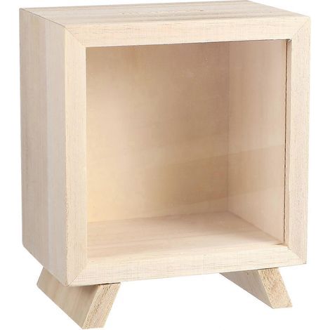 Unzerbrechliches Sparschwein aus Holz, kreatives Sparschwein – 14,00 x 12,00 x 8,00 cm (1/4)