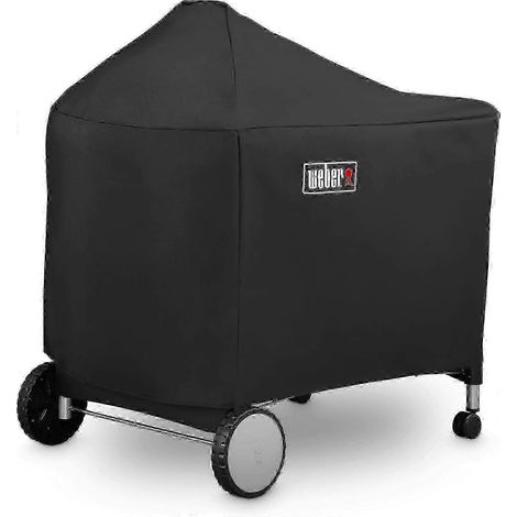 Housse pour barbecue Weber Performer Charcoal Premium et Deluxe 56 cm (22 pouces) noire (1/4)