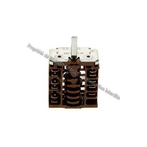 COMMUTATEUR FOUR 3 POSITIONS POUR FOUR BRANDT - 76X2586 (1/2)