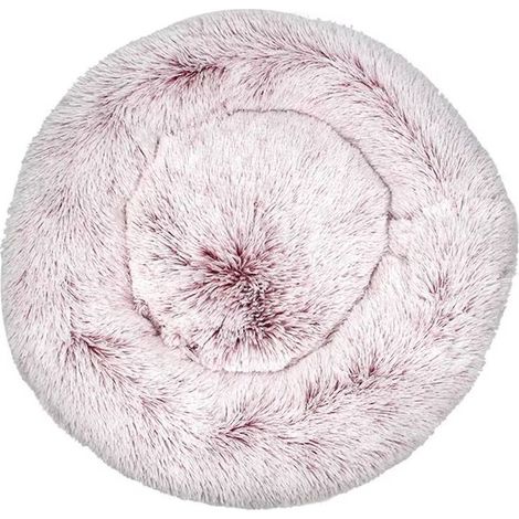 Lit pour chat, coussin moelleux, doux lavable pour chiens chats (dégradé rouge, 70 cm), (1/5)