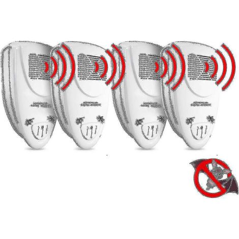 Répulsif à chauves-souris - Couvre de 100 à 800 pi² - Usage intérieur