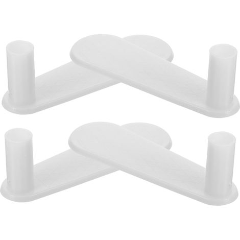 Lot de 4 supports rideaux lit à pression, accessoires pour (1/5)