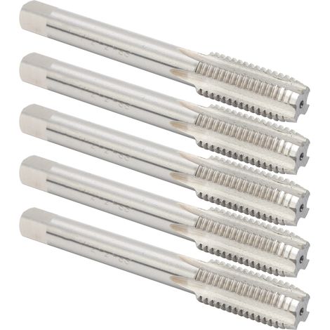 5-teiliges professionelles HSS-Gewindebohrer-Set mit gerader Nut, M12 (1/5)