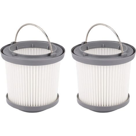 Ersatzfilter für Black & Decker PV1210 V1020L PD11420L Staubsauger – 2 Stück, ABS, 8,2 x 7 x 8 cm