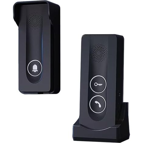 SMART Interphone sans fil, signal sans fil intégré, interphone bidirectionnel, déverrouillage à distance à un bouton, aucun câblage nécessaire (1/5)