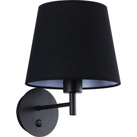 Aplique De Pared Con Pantalla E Interruptor Classic "RIGA" -