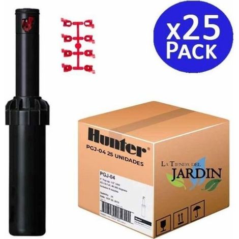 25 Stück Versenkregner Hunter PGJ-04 1/2'', reichweitenradius 4,3 - 11,6 m