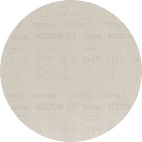 Disques abrasifs réticulés 225mm Expert M480 pour ponceuses excentriques G150 BOSCH 2608900710