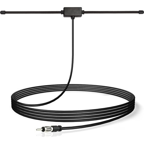 DIN Plug Universele Auto FM Antenne met 3M Verlengkabel voor Voertuig, Truck, SUV Radio Stereo Hoofdeenheid Ontvanger Tuner (1/5)