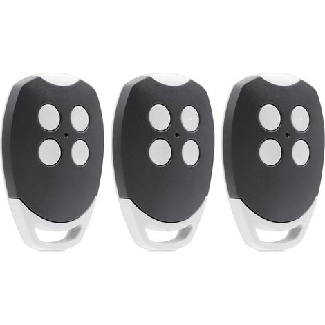 3 pièces de rechange télécommande Ditec, 433,92 MHz 4 canaux, télécommande compatible avec Ditec GOL4, BIXLG4, BIXLP2, BIXLS2 (1/5)