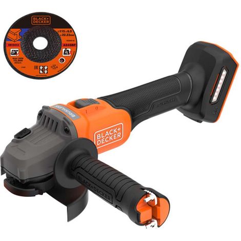 Black+Decker BCG6L8N-XJ Akku-Winkelschleifer schwarz 18V (1/2)