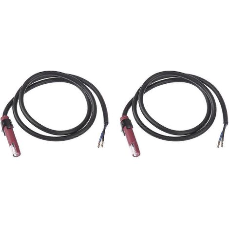 Compatible avec détecteur de flamme, détecteur photosensible, cellule photoélectrique, brûleur, photorésistance, tube photoélectrique, rouge (1/5)