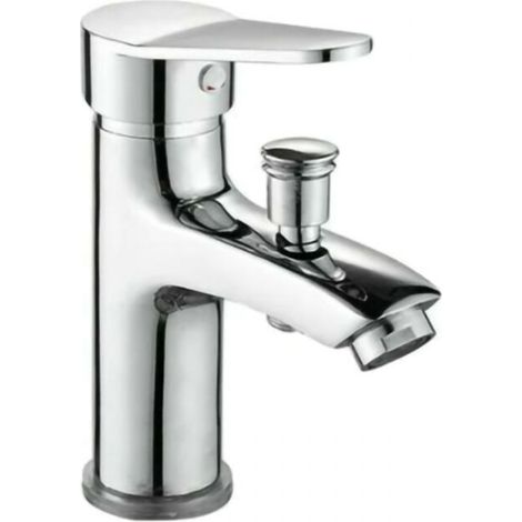 Mitigeur de douche Robinet de douche robinet monotrou à double usage chaud et froid Alliage (1/4)