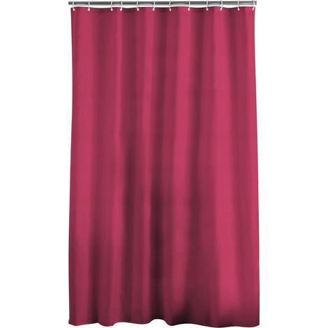 Duschvorhang aus Textil, Badewannenvorhang, Duschvorhang