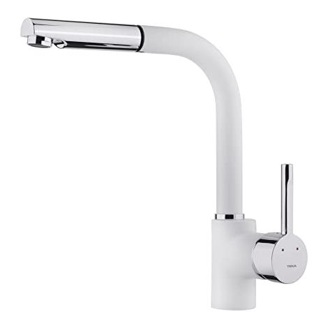 Rubinetto Monocomando Teka ARK938 Acciaio inossidabile Bianco (1/2)