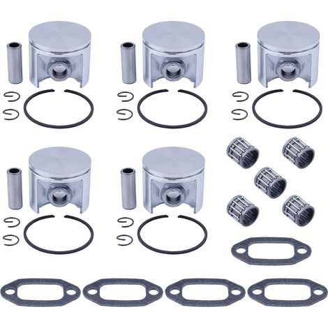 5 x (50mm) Kit de roulement à aiguilles du joint de silencieux de piston/doigt Adaptation pour Husqvarna 268 268K 268XP 266 (1/5)
