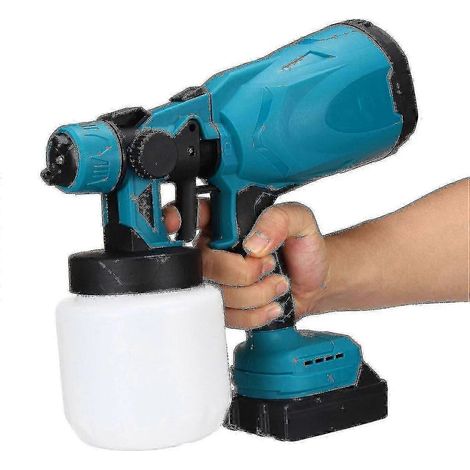 For Makita 18V Battery High Pressure Paint Sprayer - Spray Gun Airless Power Tool XU for Professional Painting (1/5)