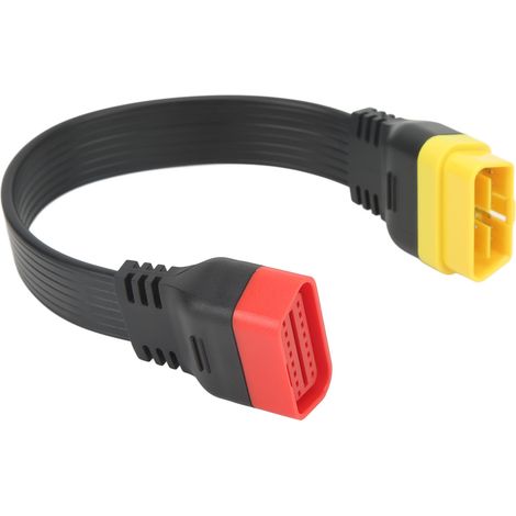 Câble adaptateur de connecteur de diagnostic OBD 16 broches 36 cm mâle vers femelle (1/5)