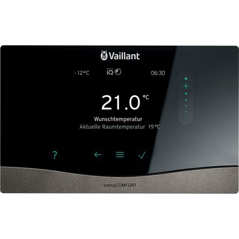 Vaillant Heizungsregler sensoCOMFORT VRC 720/3, eBUS-Schnittstelle