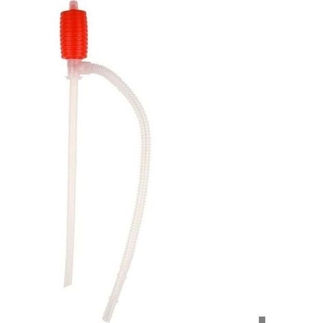 Pompe manu pour transférer des liquides entre deux récipients. Remplissage d'un réchaud à pétrole. Pompe facile, siphon et t (1/4)