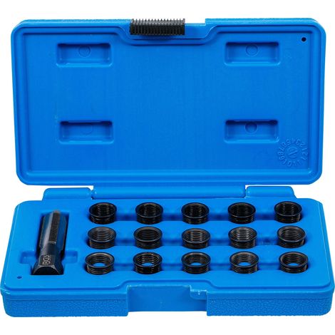 Kit riparazione filettature candele BGS M14 x 1,25 mm 16pz - 149 (1/5)