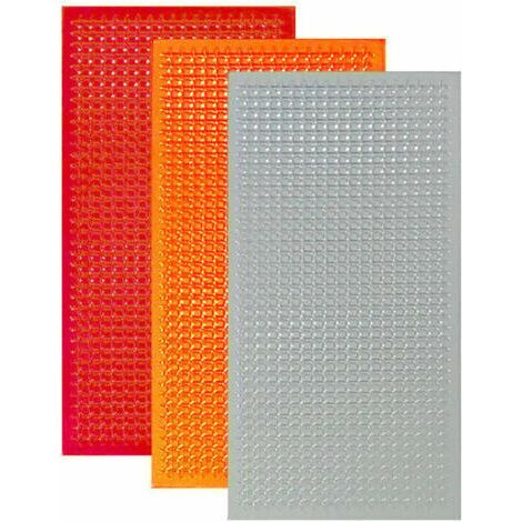 Kit de Réparation de Phares de Voiture, Film de Réparation de Fissures, Outils pour Phare Arrière, Livre avec Couleurs Claires Ambre Rouge, Multicolore. (1/4)