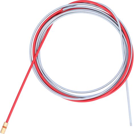 Douille de contact de rechange pour torche de soudage, flexible métallique de 5 mètres, 500A, liner de soudage, accessoires de soudure (1/5)