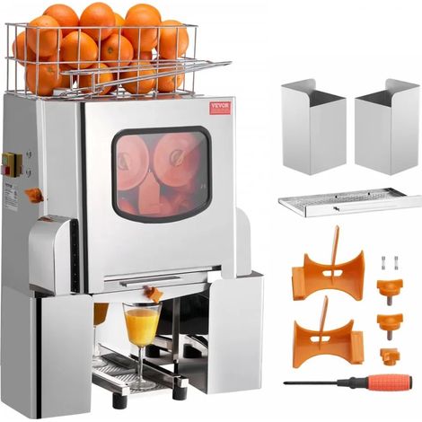 Saftpresse, Zitruspresse, Orangenpresse - Edelstahl, Kommerziell, 49,5 x 32,0 x 78,0 cm (1/5)