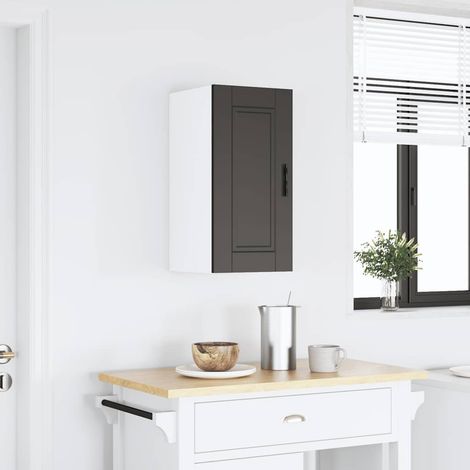 Maison Exclusive - Pensile da Cucina Porto Nero in Legno Multistrato