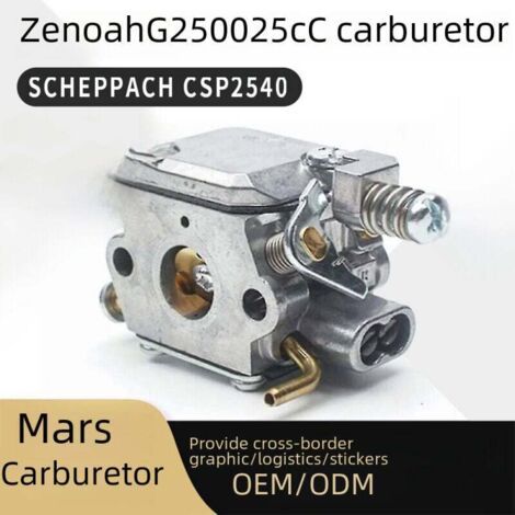 Huileur pour tronçonneuse Zama 2500 Zenoah G2500 25 cc, carburateur 848c128100 (1/4)