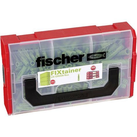 CHEVILLES FIXTAINER UX GREEN X120 PCS (1/4)
