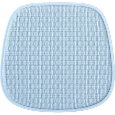 Coussin de siège rafraîchissant en gel TPE bleu glacier – Coussin souple, respirant et anti-acariens pour voiture, bureau et maison (1/5)