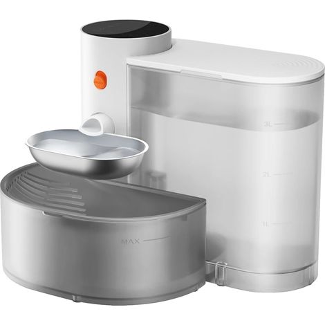 Dispensador de agua, auto-rellenable, no requiere filtros, recipiente de acero inoxidable, 3 L/a (1/2)