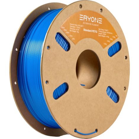 3D-Druckfilament, biologisch abbaubares PETG, Durchmesser 1,75 mm, PETG Blau (1/2)
