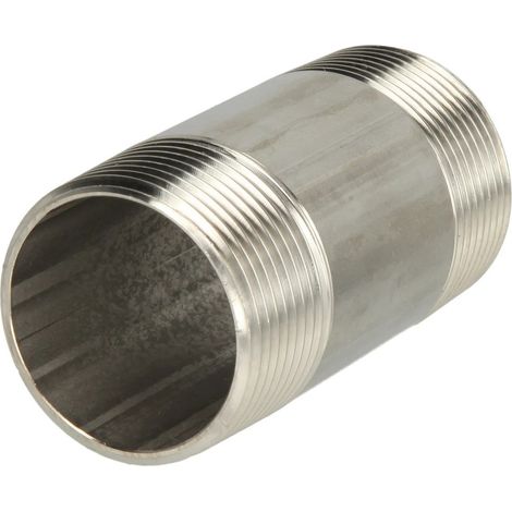 Double nipple de tuyau 2 1/2'' x 100 mm