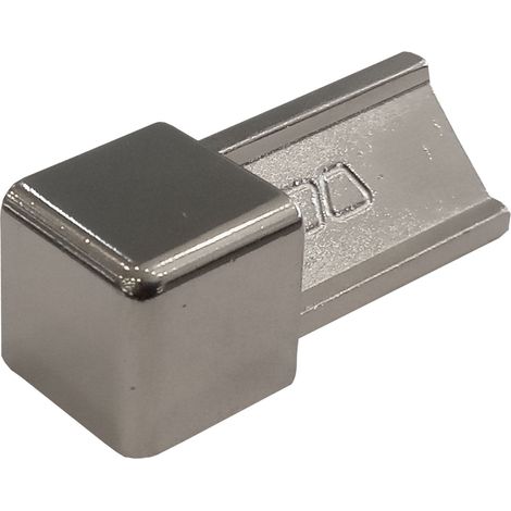 Schlüter QUADEC EV/Q100EB Ecke 90° Edelstahl gebürstet H=10mm