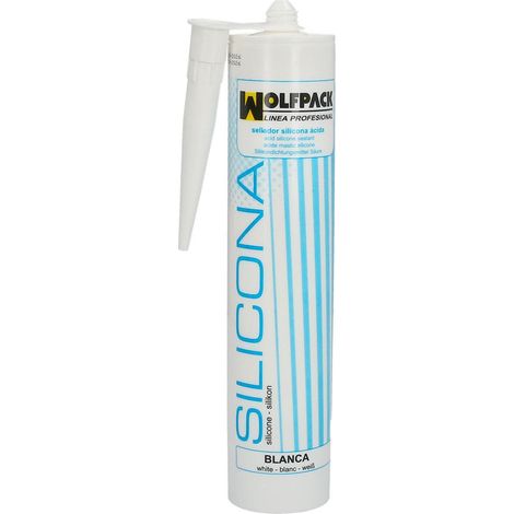 Silicona Acida Blanca 280 cm³ (1/4)