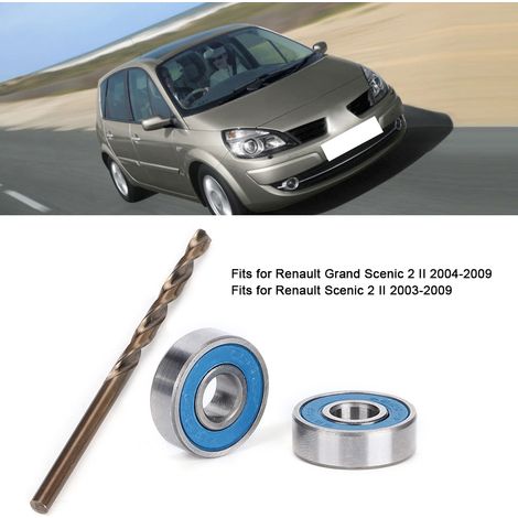 Kit de réparation de bras d'essuie-glace avec roulement 80010797 compatible avec Renault Grand Scenic 2 II (1/5)