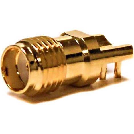 Mueller Electric BU-1420761881 Spina adattatore Presa SMA - Circuito stampato Ottone