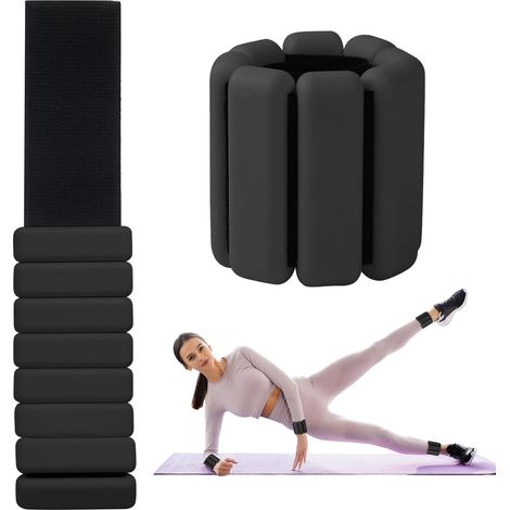 2 Stück Poids Réglables,900g für Jogging,Yoga,Pilates,Laufen,Schwimmen und Krafttraining (1/5)